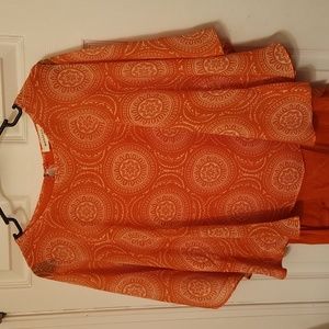 Monteau Top (Small) Orange